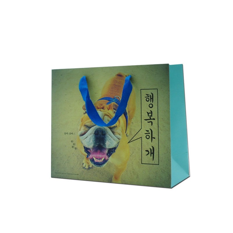 청색면테이프끈/아트지/무광코팅/(대) / S0344