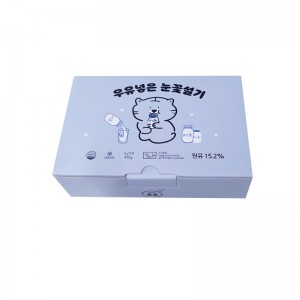 G형 골판지마닐라 합지(우유넣은 눈꽃설기)/B0196