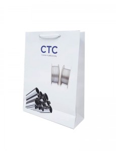 CTC쇼핑백/180스노우/무광코팅 원색4도/백색아일렛+백색브레이드끈/S0526