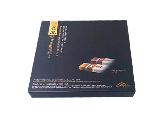 명품양갱 담는 상하 뚜껑 싸바리/B0311